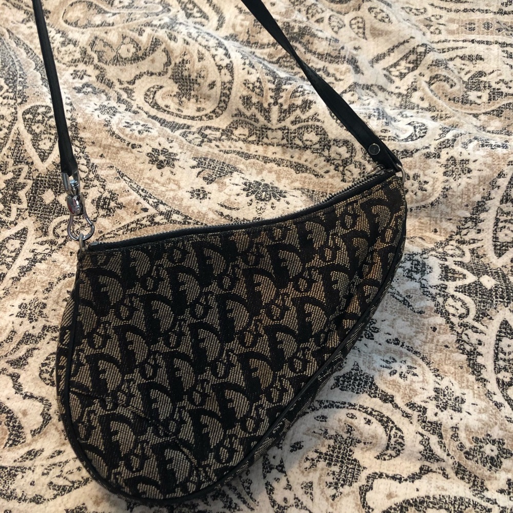 Authentic Christian Dior Saddle Bag